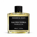 Immortal Haus Salted Tonka fragrance oil bottle on a white background