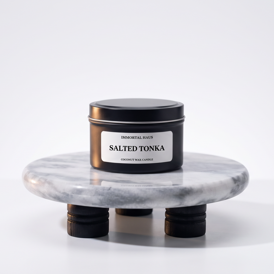 Salted Tonka Travel Candle