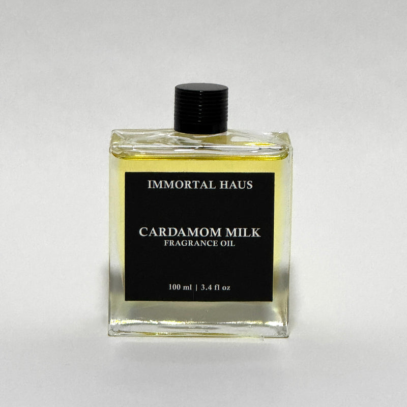 Cardamom Milk fragrance oil for cold air diffuser, black cardamom, vanilla and tonka bean home fragrance