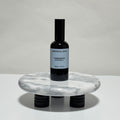 Ceremoni room and linen spray in black glass bottle, palo santo, sage, and amber scent, 3.4oz