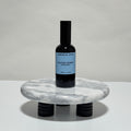 Salted Tonka room and linen spray in black glass bottle, sea salt, tonka bean, and amber scent, 3.4oz